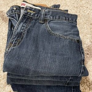 Lot of 4 Boy’s Levi’s 505 Regular Denim Jeans - Excellent Condition - Size 18